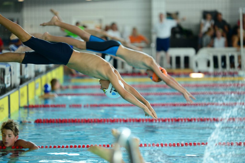 Wettkampfschwimmen Bild 1
